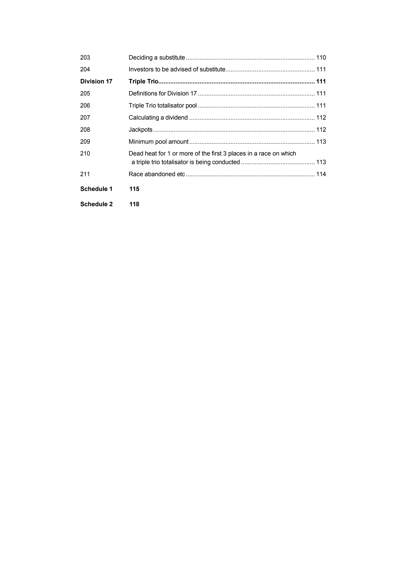 Queensland Wagering Rules (Racing) page 8