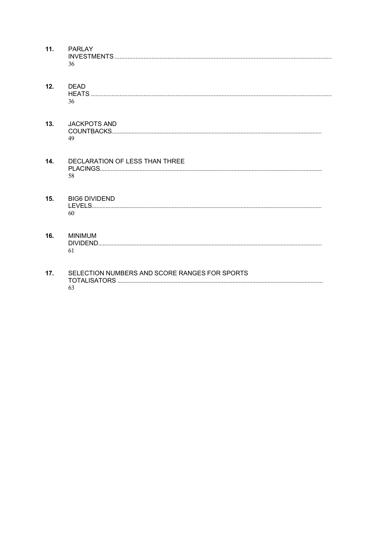 VIC Totalisator Betting Rules (Racing) page 2