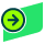 Green flag symbol with a right-pointing arrow in a circle, indicating international totalisator pools being pooled into ONE POOL